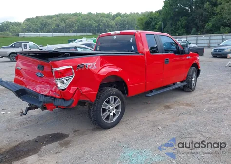 2014 Ford F-150 Stx из США, поврежденный, VIN 1FTFX1EF6EKD09539